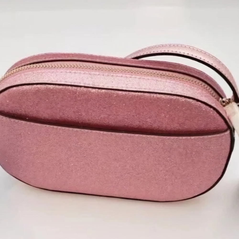 Kate Spade Glimmer Pink Mitten Oval Camera Crossbody Bag - Picture 10 of 16
